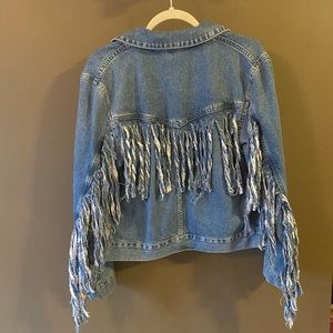 ASOS Fringe Denim Jacket